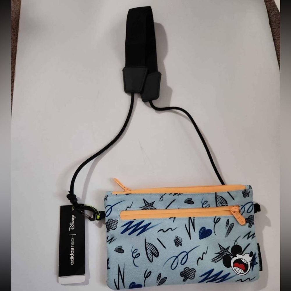 Adidas x Disney Mickey Crossbody Zip Purse Bag